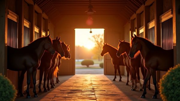 Comment optimiser l'aménagement d'écuries pour chevaux